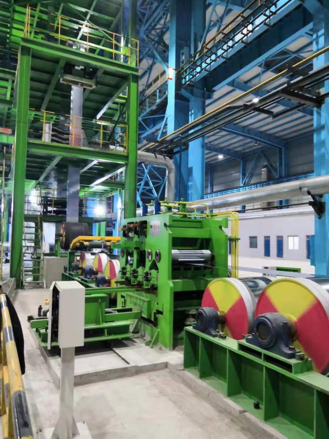 Steel Continuous Galvanizing Line Equipment Hot Dip Galvalume 6001250mm
