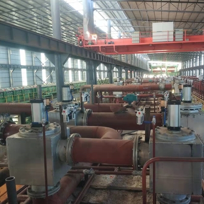 Continuous Hot Dip Galvanising Line 0.7-1.7mm 450mm 120000TPY Steel Metal