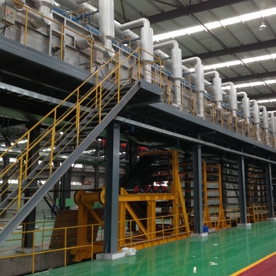 Steel Continuous Galvanizing Line Process 0.12-0.8mm 600-1350mm Metal Ss Strip