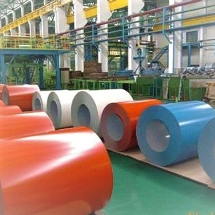 Coil Steel Color Coating Machine Plant 500mm-1250mm 1.0-2.5mm