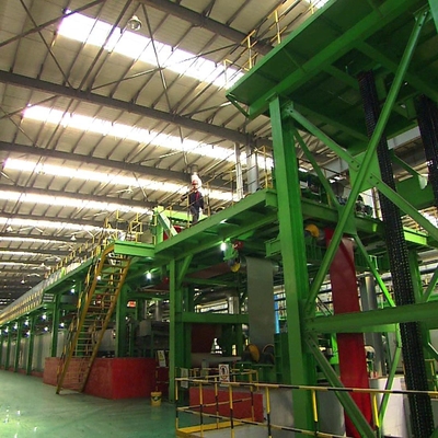 Coil Steel Color Coating Machine Plant 500mm-1250mm 1.0-2.5mm