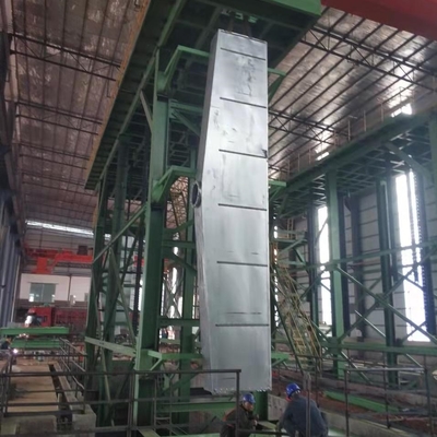 Continuous Hot Dip Galvanizing Line Process 0.2-0.6mm 550mm Steel Metal
