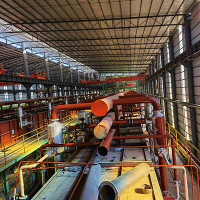 Steel Strip Hot Dip Galvanizing Line Manufacturer 0.5-1.5mm 400mm 70000TPY