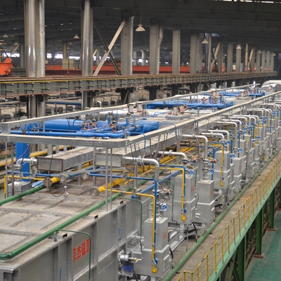 Dip Galvanizing Line Equipment 1.2mm 2.5mm 1250mm 250000TPY