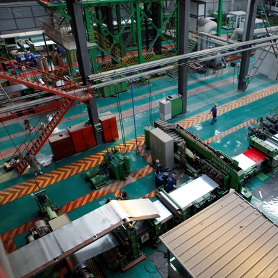 120000TPY Continuous Hot Dip Galvanizing Plant 1.5mm 3.0mm 680mm