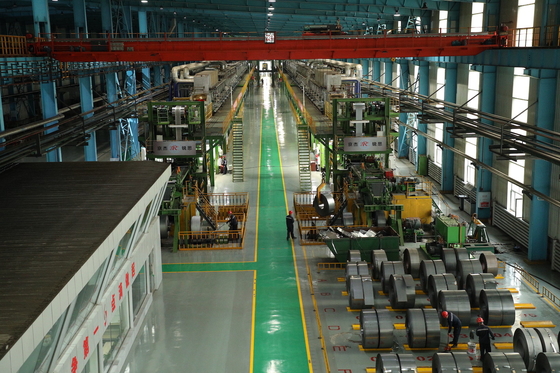 Hot Dip 850mm Continuous Galvanizing Line For Acid Pickling Coil