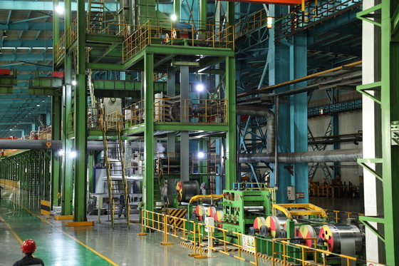 1.0mm 400-500mm Cgl Galvanizing Line For Hot Rolling Coil