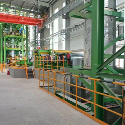 0.16-0.3mm Cgl Galvanizing Line For Cold Rolled Coil Continous Type