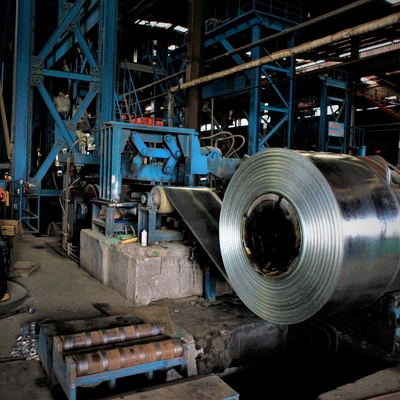 Continuous Vertical Galvanizing Line Process 0.14-2.6mm 550-1350mm Alloy Steel Plate