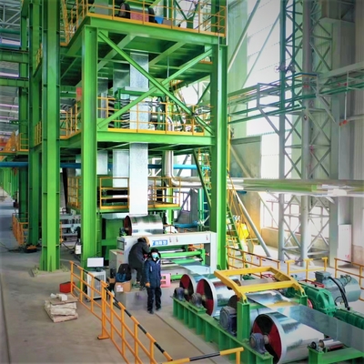 Vertical Continuous Galvanizing Line Electro Steel Galvanizing Plant Design