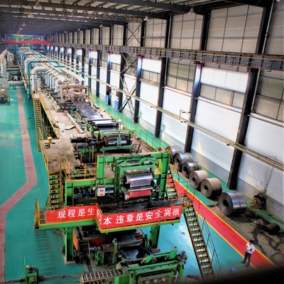 Zinc Automatic Galvanizing Plant 1.0mm 2.2mm 300mm 90000TPY Steel Metal