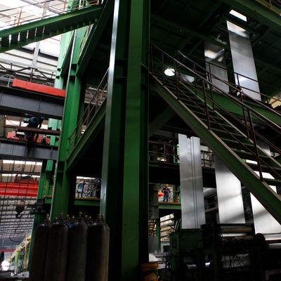 Steel Strip Hot Dip Galvanizing Production Line HDGL Cold Coil To Coat Zinc